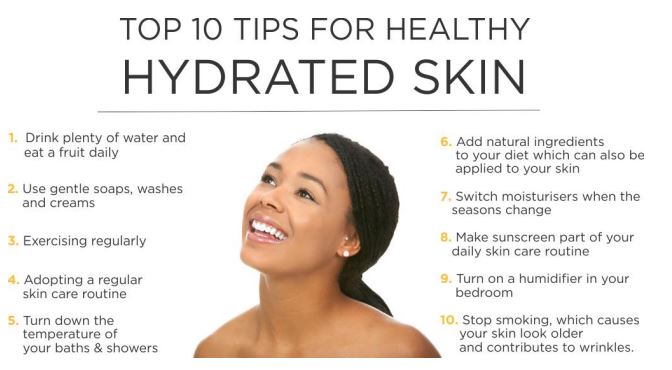 Tips for Healthy & Hydrated Skin