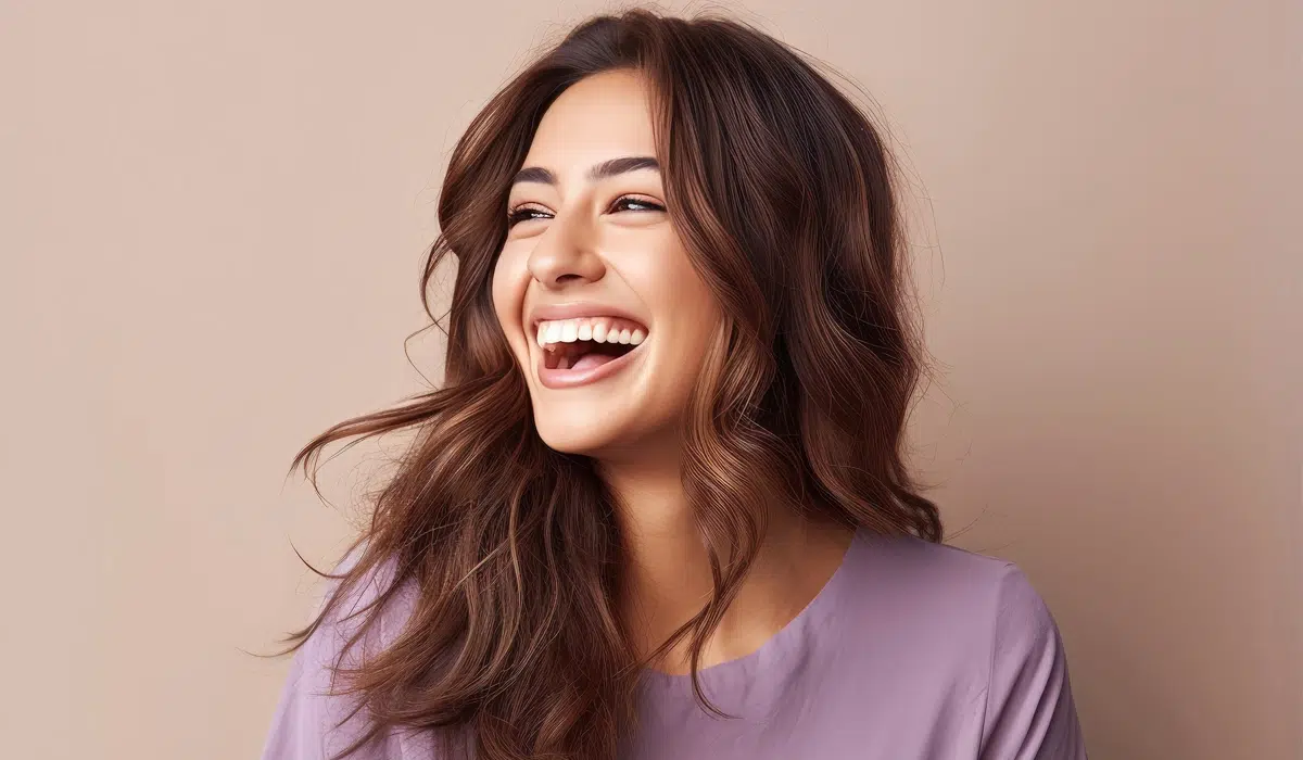 A person with a refreshed and confident expression, symbolizing the minimal visible lines and improved self-esteem that patients expect after Botox.